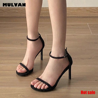 MULVAN Giày Cao Gót Mũi Nhọn GIÀY SANDAL Thời Trang Mới 2024 Cho Nữ Tiện lợi Đẹp mắt Đệm êm Thời thượng FGD2410IIY 3Z240117