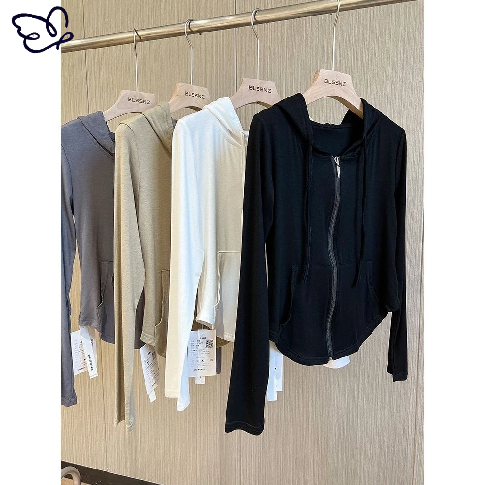 Áo Khoác Thể Thao Tay Dài cắt xẻ vừa vặn  tập GYM, YOGA, ZUMBA Cho Nữ | BigBuy360 - bigbuy360.vn