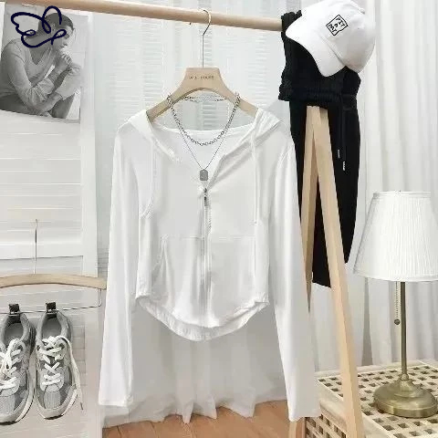 Áo Khoác Thể Thao Tay Dài cắt xẻ vừa vặn  tập GYM, YOGA, ZUMBA Cho Nữ | BigBuy360 - bigbuy360.vn