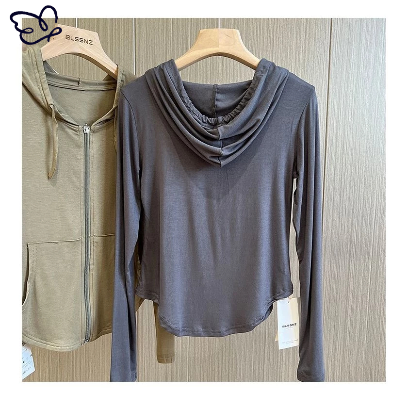 Áo Khoác Thể Thao Tay Dài cắt xẻ vừa vặn  tập GYM, YOGA, ZUMBA Cho Nữ | BigBuy360 - bigbuy360.vn