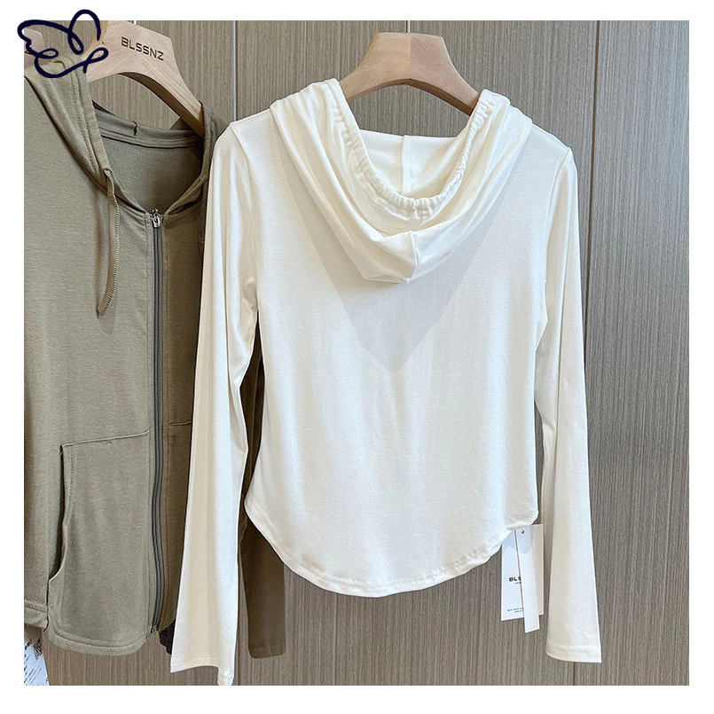 Áo Khoác Thể Thao Tay Dài cắt xẻ vừa vặn  tập GYM, YOGA, ZUMBA Cho Nữ | BigBuy360 - bigbuy360.vn