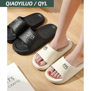 Qiayiluo Dép Đi Trong Nhà Đế Dày Chống Trượt Thời Trang Cho Cặp Đôi