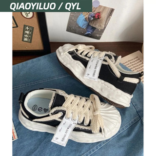 Qiaoyiluo Giày Thể Thao canvas Đế Dày Thời Trang Nữ