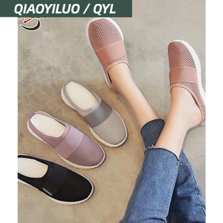 Qiaoyiluo Giày Lười Thoáng Khí Thời Trang Cho Nữ