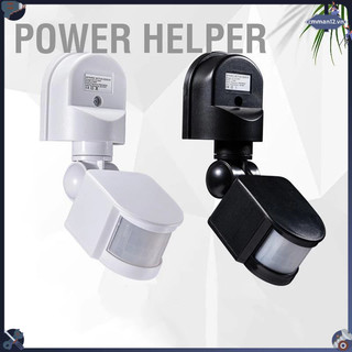 Power Helper Cảm biến hồng ngoại cơ thể con người Công tắc thông minh có điều chỉnh góc trần Loại cảm ứng Mô-đun treo tường 220V