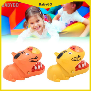 Babygo đẩy răng cắn trò chơi trẻ em vui nhộn dễ thương hoạt hình con hổ ngón tay đồ cho ngày lễ đảng