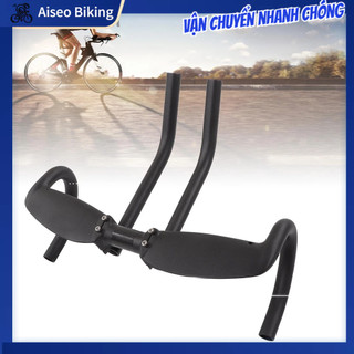Ghi đông xe đạp bằng sợi carbon kích thước 42cm*31.8mm aiseo biking