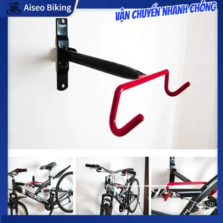 Móc treo xe đạp lên tường, Giá đỡ xe đạp hai móc Giá treo xe đạp lên tường ngang 2 móc đỡ Aiseo Biking