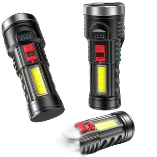 Cnabpc USB Đèn sạc Đèn pin ngoài trời di động Đèn pin LED đi bộ đường dài siêu sáng được bán