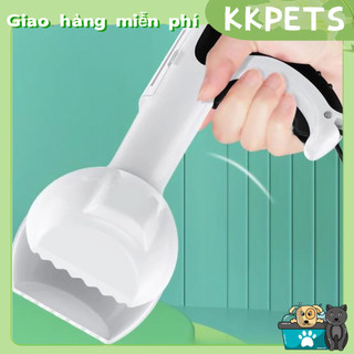 Xẻng gắp phân chó dụng cụ hốt phân chó mèo dễ dàng làm sạch kkpets