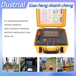 [Hàng Sẵn] Máy Biến Áp Kiểm Tra Điện Trở Trực Tiếp 2 Chế Độ DC Thấp Bút Thử Phích Cắm US 100‑240V Dustrial