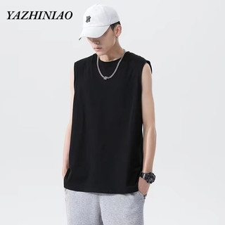 Áo vest không tay nam YAZHINIAO mùa hè hợp thời trang thể thao đáy áo thun ngắn tay