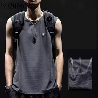Áo Ba Lỗ Vải Lụa Lạnh Thời Trang Thể Thao Nam Cao Cấp