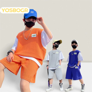 áo quần trẻ em YOSBOGR KWT23C0E5I 51Z231220 đồ bé trai đồ bộ bé trai chất lượng thời trang thoải mái 2024 NEW STYLE