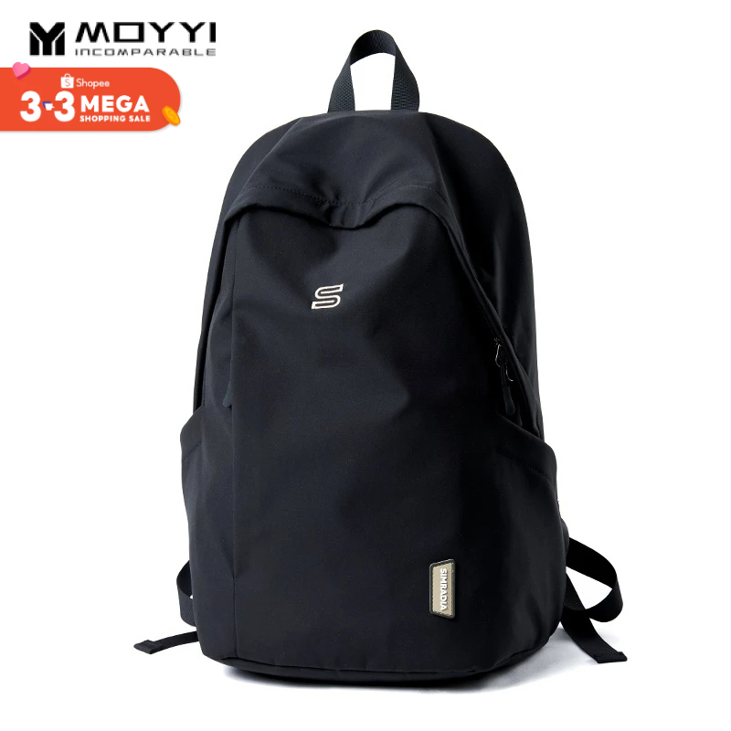 MOYYI Túi Xách Đa Năng - Balo Đen Oxford, Chống Thấm, Dung Lượng 28L, Phù Hợp Cho Sinh Viên và Trẻ Trung - Bảo Vệ Laptop 15.6"