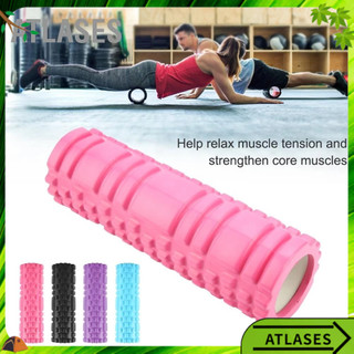 Atlases Con lăn tập yoga rỗng mini Tập thể dục Yoga Cột massage
