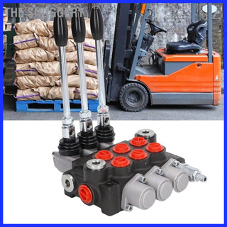 The Snuggery Van thủy lực có cần điều khiển 3 ống tác động kép cho máy kéo rơ moóc P40 3OT