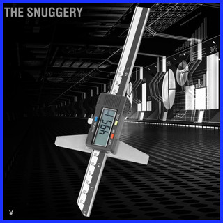 The Snuggery Công cụ đo độ sâu kỹ thuật số bằng thép không gỉ có chính xác cao Vernier Caliper 0-150mm 0 01mm