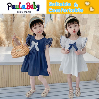 Paulababy đầm công chúa thiết kế xinh xắn thời trang cho bé gái 1 tuổi