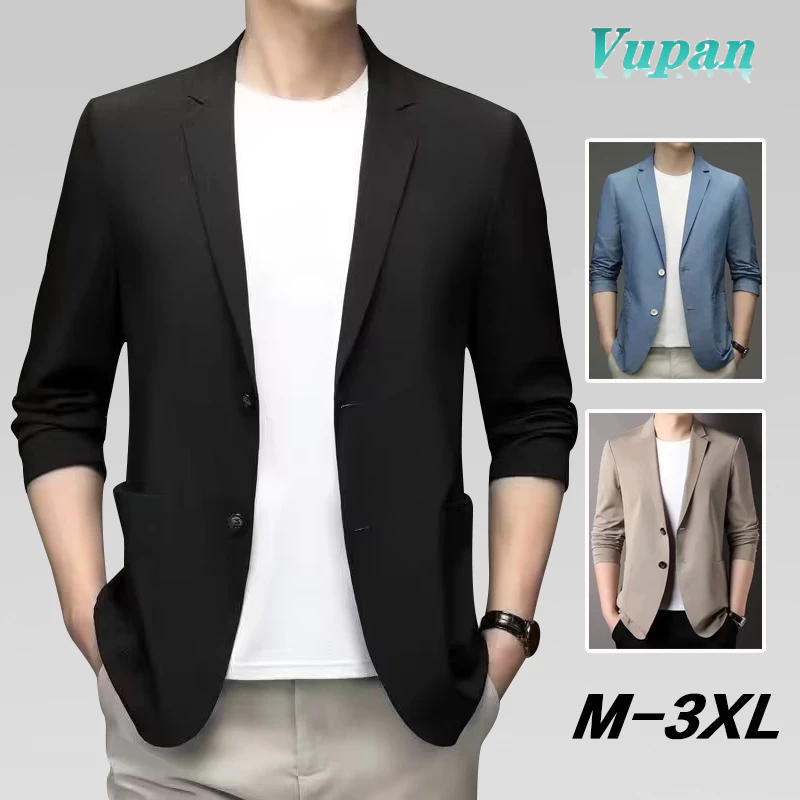 Vupan Không ủi Phù Hợp Với Áo Khoác Phù Hợp Với Áo Khoác Phù Hợp Với Áo Quá Khổ Quần Áo Nam Thời Trang Hàn Quốc Mặc Nam