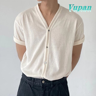 Áo sơ mi nam Vupan Áo sơ mi ngắn tay Áo sơ mi trắng Áo sơ mi nam Hàn Quốc