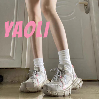 YAOLI  Giày Thể Thao Đế Dày Siêu Nhẹ Phối Lưới Thời Trang Mùa Hè Chất Lượng Cao