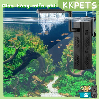 Máy lọc bể cá lọc ống đa năng yên tĩnh cho bể cá cảnh, bể thủy sinh kkpets