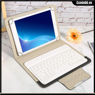 ReadyGo Có hàng sẵn Vỏ bảo vệ máy tính bảng 10'' PU đa năng Bàn phím Bluetooth cho Android IOsWIN
