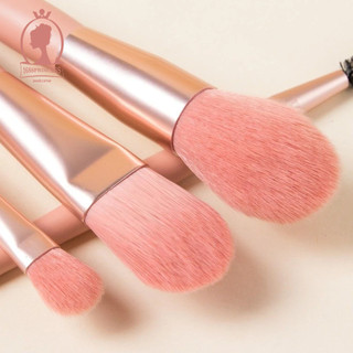 PP 4color 8pcs/Set Cọ Trang Điểm mini Màu Sắc macaron