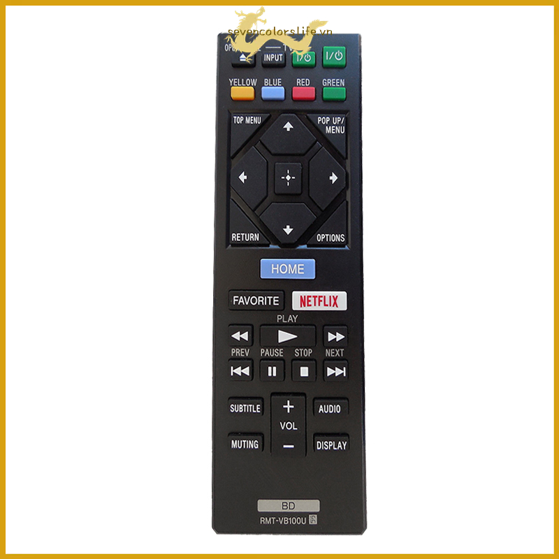 Remote điều khiển thay thế cho đầu đĩa DVD Sony Bdp-S1500 S3500 Bx150 Bdp-S6200 Bdp-S2100 Bdp-S350