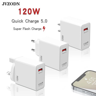 JVZODN 120W Sạc Siêu Nhanh Điện Thoại Sạc Nhanh 5.0 Bộ Chuyển Đổi Nguồn Điện Cho Điện Thoại Adapter