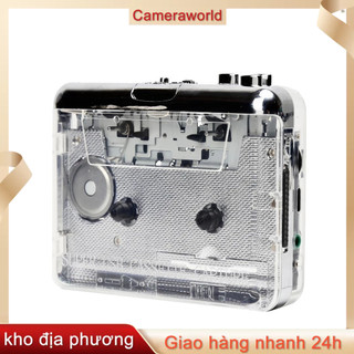  Tonivent TON010 Cassette di động sang máy nghe nhạc MP3 Mini USB Tape Player Bộ chuyển đổi MP3 với phần mềm đầu vào AUX 3,5mm CD Cassette Capture Audio Music Player Tương thích với PC Laptop 