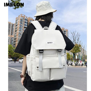 IMELON Ba Lô Đi Học / Du Lịch Cỡ Lớn Phong Cách Hàn Quốc Thời Trang Cho Nam Và Nữ