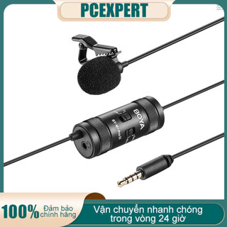 Micro BOYA BY-M1 Pro II Kẹp Áo Đầu Cắm 3.5mm TRRS 6M Cho Điện Thoại Thông Minh / Máy Quay Đa Hướng BOYA BY-M1 Pro II