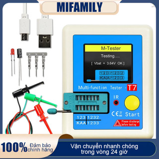 Tranistor Đồng Hồ Đo Điện Trở lcr-t7 Màn Hình Màu Đa Năng Cho diode triode triode Chipr lcr npn pnp mosfet