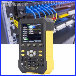 The Snuggery Máy hiện sóng cầm tay kỹ thuật số Phospher 2 kênh băng thông 180 MHz với bộ tạo tín hiệu AC100‑240V