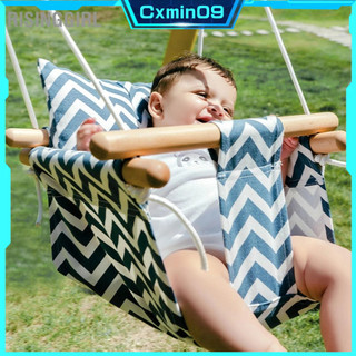 Ghế Xích Đu-Ghế xích đu ngoài trời cho bé bằng vải cotton mềm thoáng khí Võng trong nhà-RisingGirl