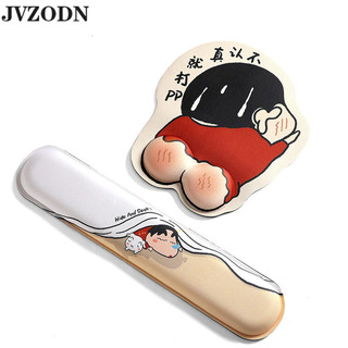 JVZODN Dễ Thương 3D Cổ Tay Còn Lại Miếng Lót Mềm Nhớ Bọt Chống Trơn Trượt Miếng Lót Chuột Để Bàn Gõ Giảm Đau Văn Phòng Nhà