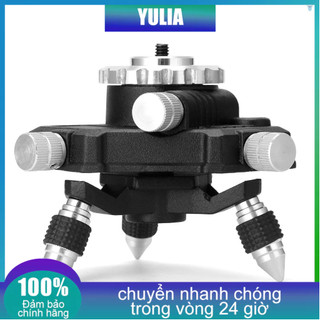 360° Đế Hợp Kim Nhôm Xoay Giao Diện 1 / 4 '' Điều Chỉnh Được Cho Giá Đỡ Ba Chân Đỡ laser Cấp 1