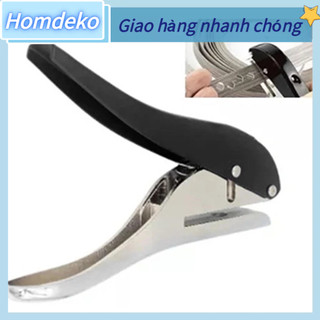 Kìm bấm lỗ nẹp chỉ nhựa pvc che lỗ vít kềm bấm lỗ tròn giấy 8mm Homdeko LH