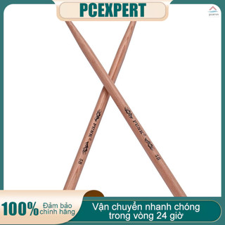 Một cặp 5b gậy trống gỗ trống gậy hickory bộ trống gỗ phụ kiện