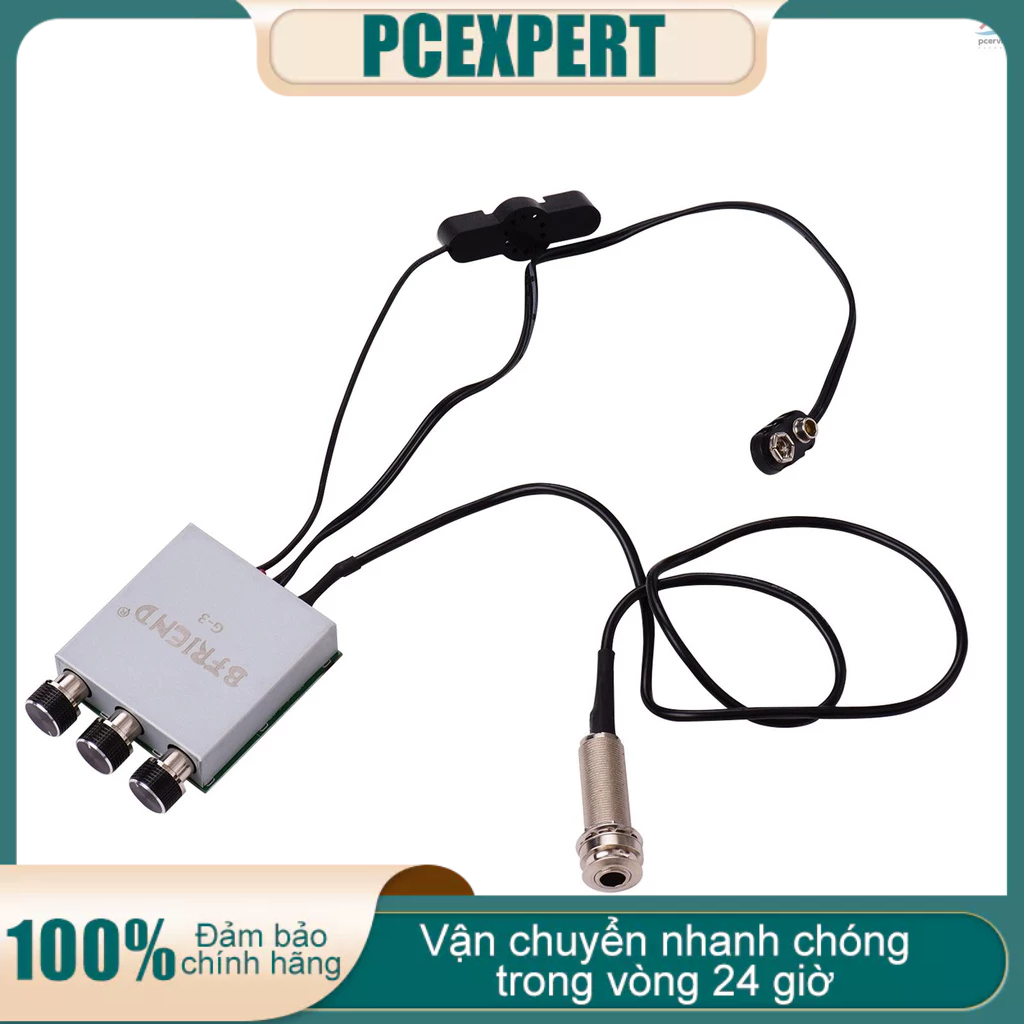 Hệ Thống Pickup Đôi Kèm Núm Điều Chỉnh Âm Lượng Và Âm Lượng Cho Đàn Guitar Cổ Điển