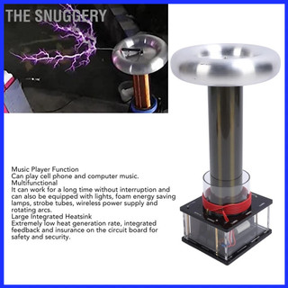 The snuggery âm nhạc cuộn dây tesla công suất cao 800w cảm biến ứng hồ quang cho phòng thí nghiệm hoa kỳ cắm ac100 đến 240v