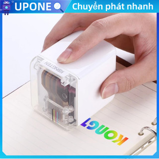 Máy in cầm tay màu-máy in date-1200 dpi kết nối wifi được sử cho vải nhựa kim loại upone