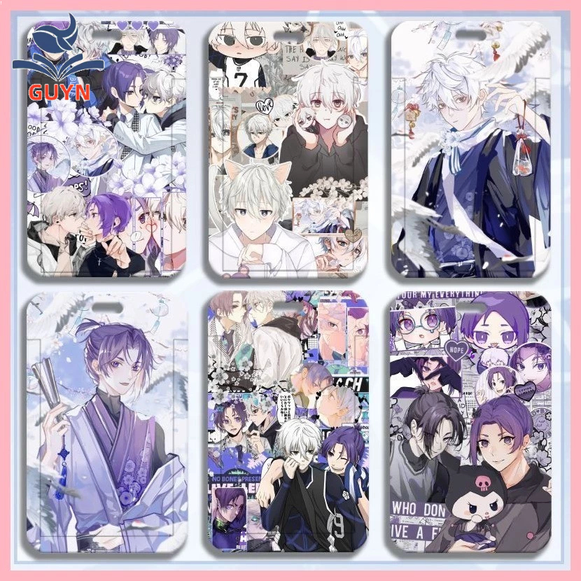 [Guyn] Hộp đựng thẻ Khóa xanh Nagi seishiro Khóa xanh Nagi seishiro Mikage Rei Wang Nagi CP Giá đỡ t