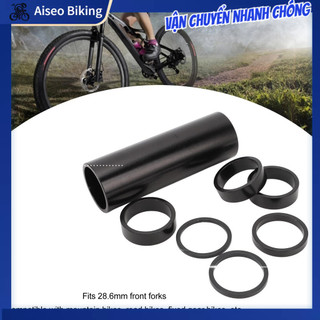 7 Chiếc Vòng chêm cổ 28.6 mm xe đạp Ring carbon vòng Chêm chén cổ cho xe đạp fixed gear Aiseo Biking