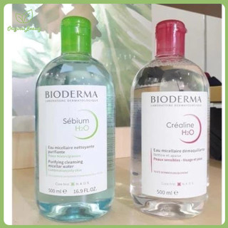 Nước tẩy trang Bioderma Pháp Gouache Water Blue Water Deep Cleaning Face Lip Eye Ba trong Một