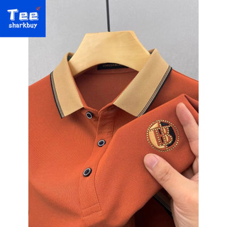 【Ưu đãi giới hạn thời gian】Áo nam ngắn tay Hàn Quốc thêu giản dị thời trang Polo