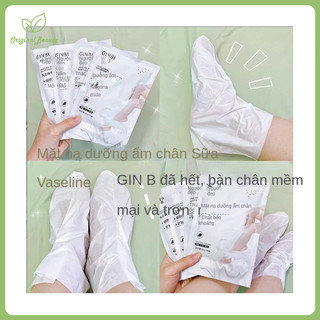 Mặt nạ chân sữa Ginbi Vaseline Tẩy tế bào chết Niacinamide Làm trắng số lượng lớn Bán buôn