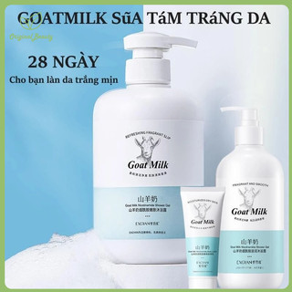 Sữa Tắm Dê Làm Sạch Sâu Hương Thơm Lâu Dài Tươi Dưỡng Ẩm Dung Tích Lớn